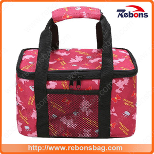Allover Pattern Lunch Box Insulated Lunch Bags